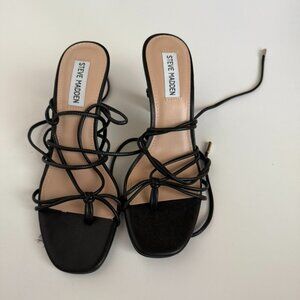 Strappy Kitten Heels